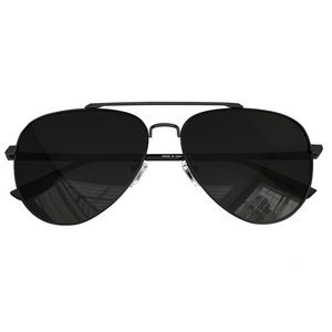 Men Black Aviator Sunglasses